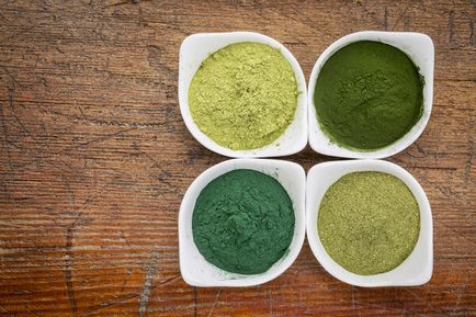 Előnyei Spirulina és a kárt az emberi test