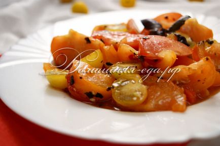 Salata corectă de roșii din jamie oliver - mâncare de casă