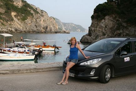 Autóbérlés Görögország személyes tapasztalat kölcsönzés Korfu - site Irene Cimino utazás