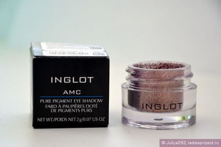 Fard de ochi ingusta inglot ams pigment pur # 22 (culoare imaculata) - recenzii, fotografii si pret