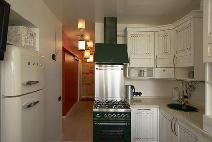 Ремонт кухні 6 кв м дизайн фото, малогабаритні меблі, кутові кухні з холодильником, своїми руками