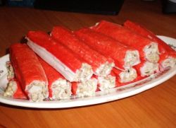 Roluri de bastoane de crab