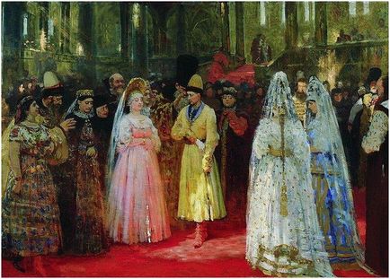 Ceremonia de nuntă rusă, casa rusă