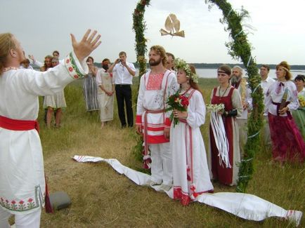 Ceremonia de nuntă rusă, casa rusă