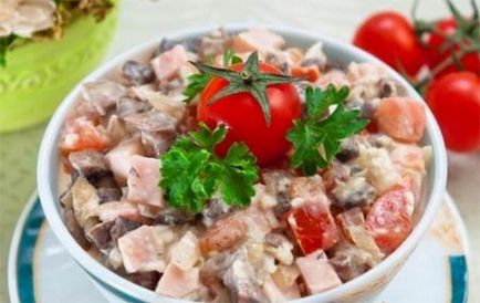 Saláta sonkával és sajttal (HAM) Saláta sonkával és sajttal