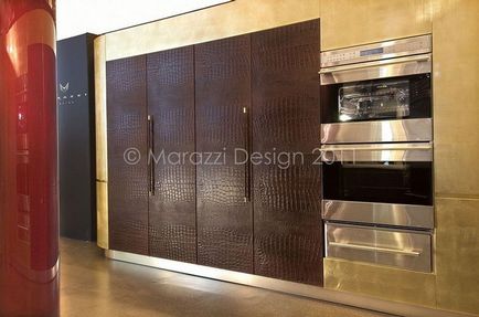 Найдорожча кухня в світі - colosseo oro від студії marazzi design