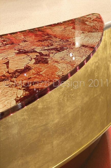 Найдорожча кухня в світі - colosseo oro від студії marazzi design