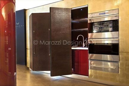 Найдорожча кухня в світі - colosseo oro від студії marazzi design