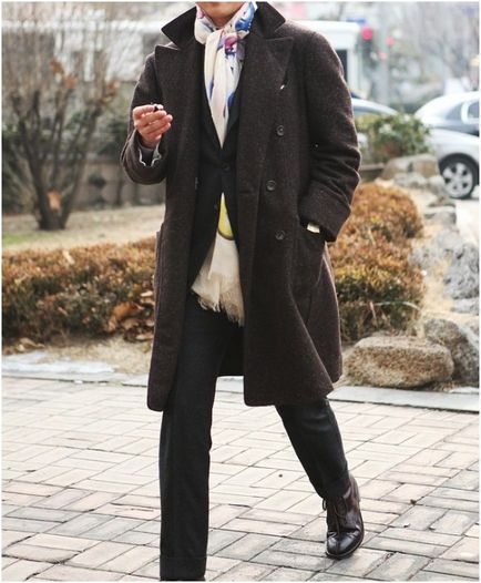 З чим носити пальто чоловікові стильні образи на міжсезоння