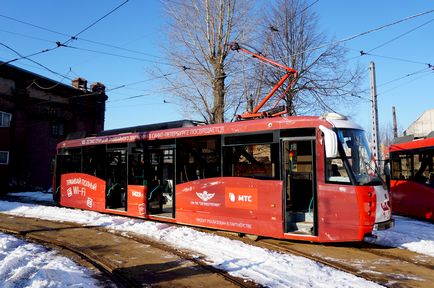 Astăzi, în tramvaie câștigat wi-fi - știri de la Petersburg - controlul public