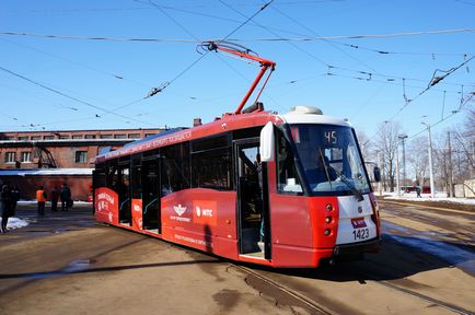 Ma villamosok szerzett wi-fi - hírek St. Petersburg - állami ellenőrzés