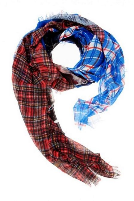 Шарф в клітку (87 фото) мода на великий картатий, шотландські шарфи, з чим носити моделі в