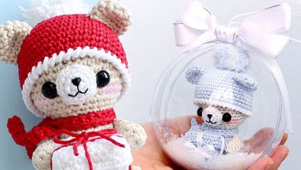 O minge într-un amigurumi (exemple de jucării) - o poveste tricotată