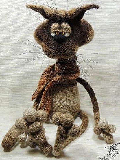 O minge într-un amigurumi (exemple de jucării) - o poveste tricotată