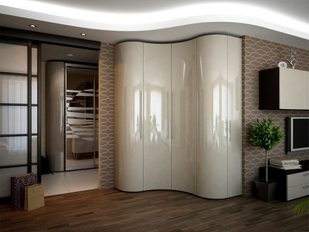 Szekrények kupé modern fotó, design, variánsai berendezés (szekrények) Szekrények Coupe modern fotó, design, felszerelési lehetőségek