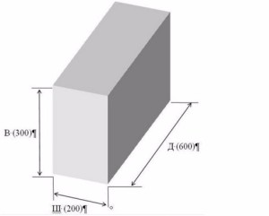 Скільки блоків газобетону в 1 кубі вага і розміри