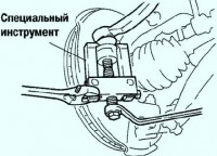 Зняття приводу переднього колеса toyota camry