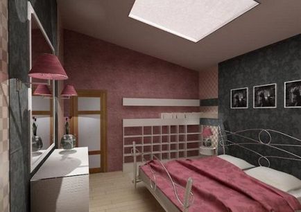 Dormitoare într-un stil romantic, design interior de interior - revista on-line incomodează