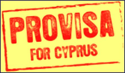 Prevedere specială pentru ruși în Cipru, eșantion de chestionar completat pentru o viză pro-viză