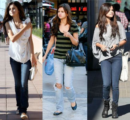 Stil selena gomez, feminin și fervent