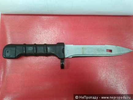 Super arme ale armatei ruse, cuțit bayonet militar acm (6x5)