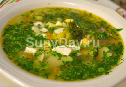 Суп із зеленим горошком консервованим - літня свіжість на вашому столі рецепт з фото і відео