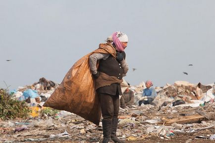 Dump jelentés a legnagyobb hulladéklerakó Novoszibirszk - hírek képekben