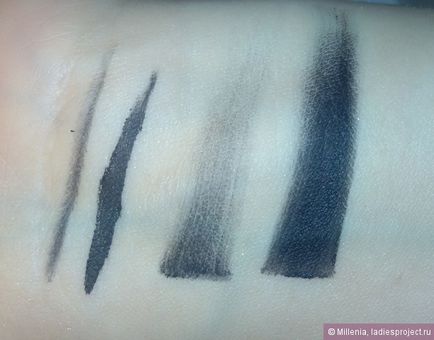 Un astfel de buton diferit, dar acelasi tip de ochi pentru maybelline si make-up-secret - comparatie de produse cosmetice