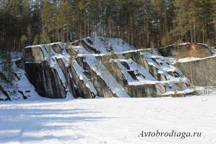 Тальков камінь, озеро тальков камінь, тальков камінь взимку, автобродяга