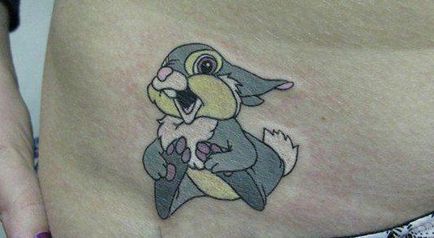татуювання заєць