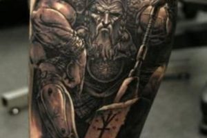 Татуювання вікінгів значення, особливості, фото, Юрец молодець