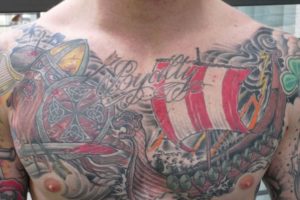 Tetoválás Viking érték, jellemzői, fotók, Yurets szívében tölgy
