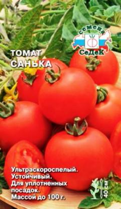 Tomato sanka caracteristică, descrierea clasei cu fotografii, recenzii