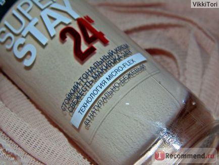 Tort crema maybelline superstay aspectul 24h proaspete - «♥ ♥ despre care vorbim despre, și eu sunt totul despre tonalnikah palid