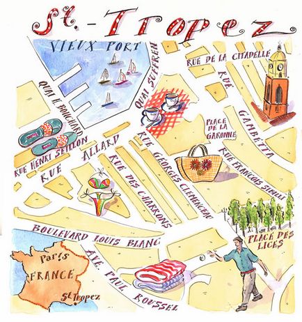 Top 10 obiective turistice din Saint-Tropez - ce să vedeți