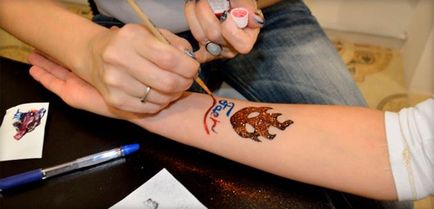 Stencils pentru tatuaj stralucire
