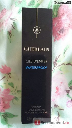 Туш для вій guerlain cils d enfer waterproof - «дивуюся негативних відгуків