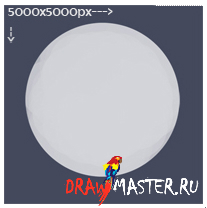Уроки живопису - як намалювати місяць