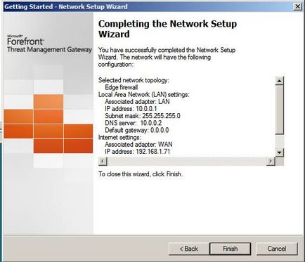 Instalarea gateway-ului de gestionare a amenințărilor în prim plan (front-end tmg) beta 1