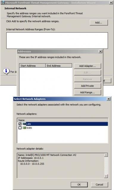 Instalarea gateway-ului de gestionare a amenințărilor în prim plan (front-end tmg) beta 1