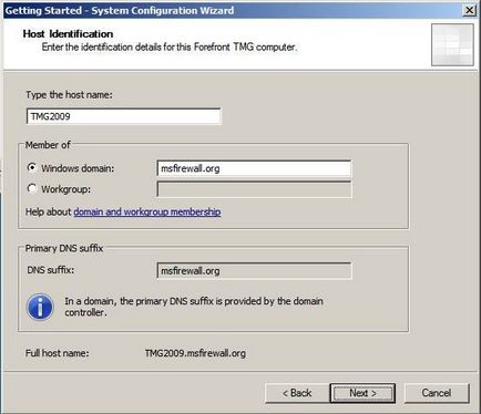 Instalarea gateway-ului de gestionare a amenințărilor în prim plan (front-end tmg) beta 1