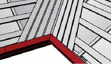 Пристрій ендови даху з металочерепиці монтаж