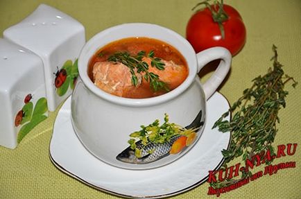 Ureche în stil maghiar, cu boia de ardei și roșii - o colecție de rețete culinare de gustoase delicioase tratează