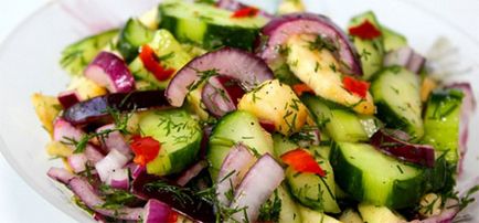 Salată vieneză în toate rețetele variate cu fotografii