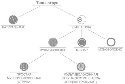 Вибираємо струни для тенісної ракетки, поради та правила вибору