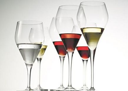 Tipuri de pahare de vin (fotografie)
