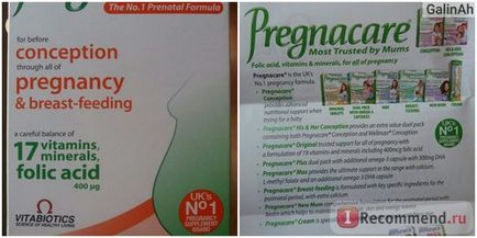 Vitamine vitaminice pregnacare - 