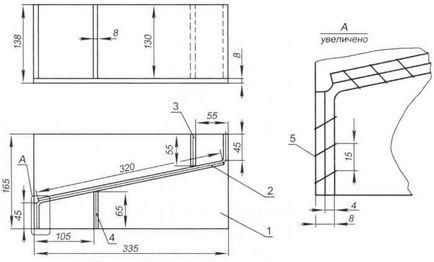 Liner în fotocop, model-constructor