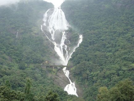 Водоспад Дудхсагар на гоа, де знаходиться і як дістатися