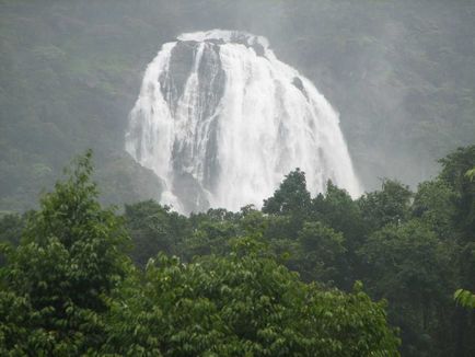 Водоспад Дудхсагар на гоа, де знаходиться і як дістатися